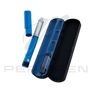 Reusable Plastic Pen with Case